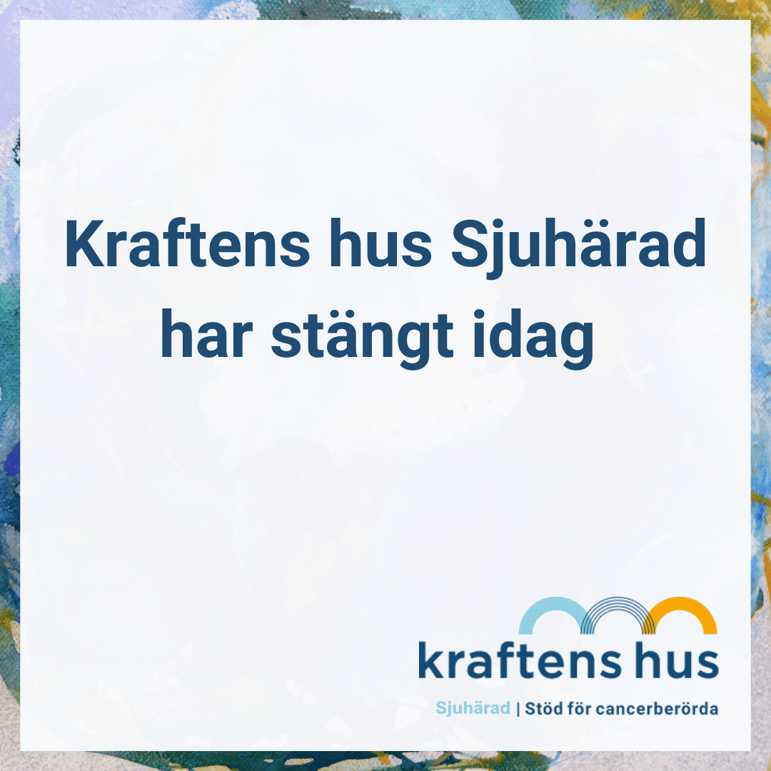 Kraftens hus Sjuhärad har stängt idag
