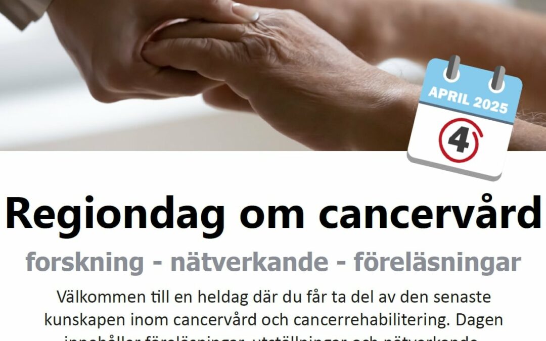 Regiondag på Gotland om cancervård