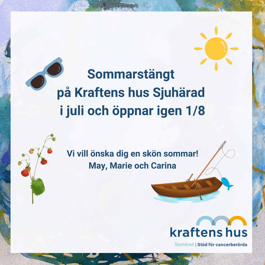 Sommarstängt Kraftens hus Sjuhärad 2025