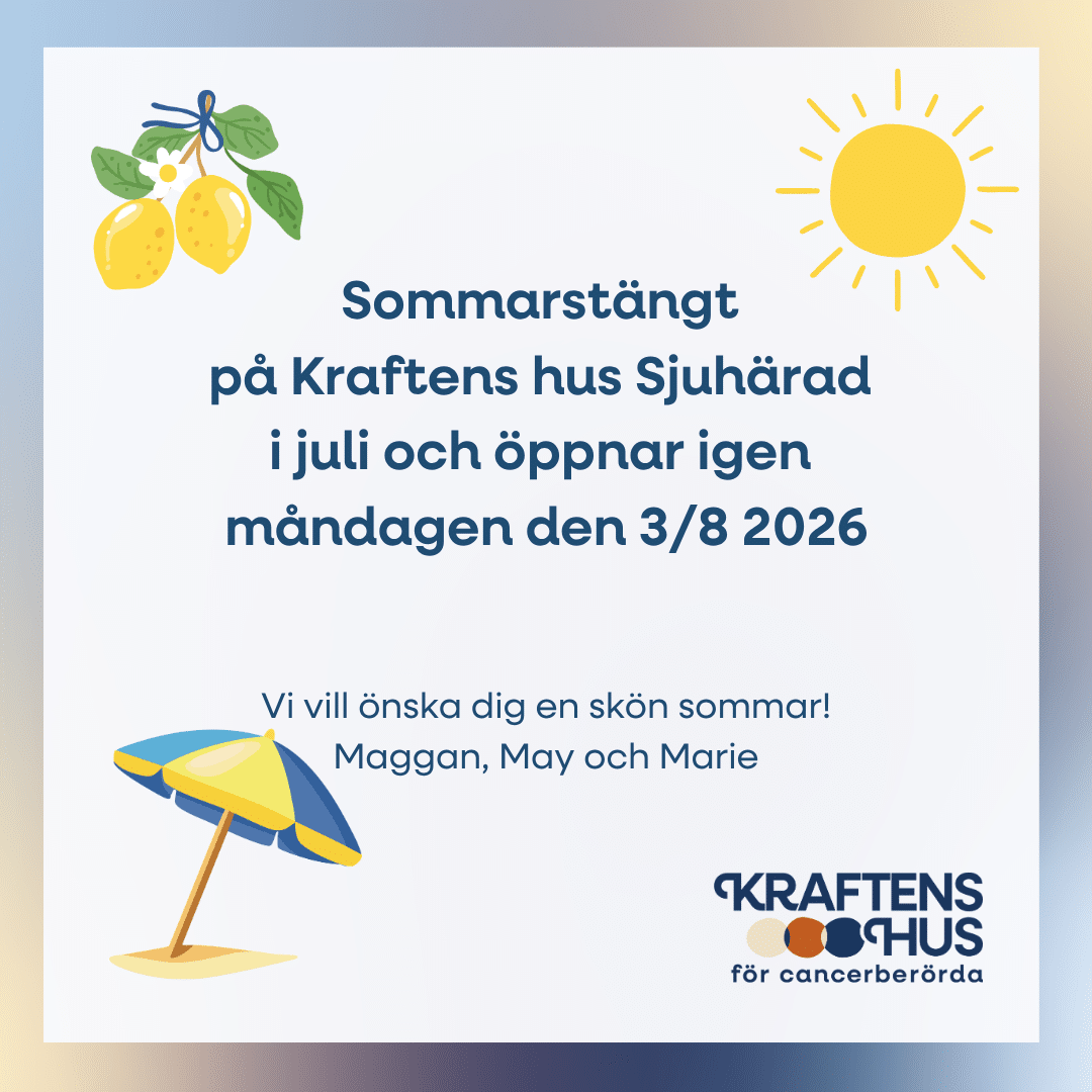 Sommarstängt på Kraftens hus Sjuhärad
