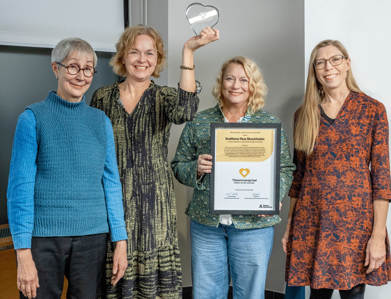 Kraftens hus Stockholm vann Tillsammanspriset