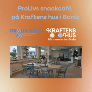 ProLivs snackcafé på Kraftens hus i Borås