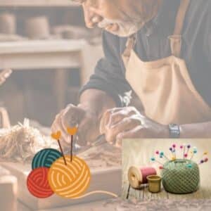 Bild för Tillverka i trä, sticka, laga eller småpyssla