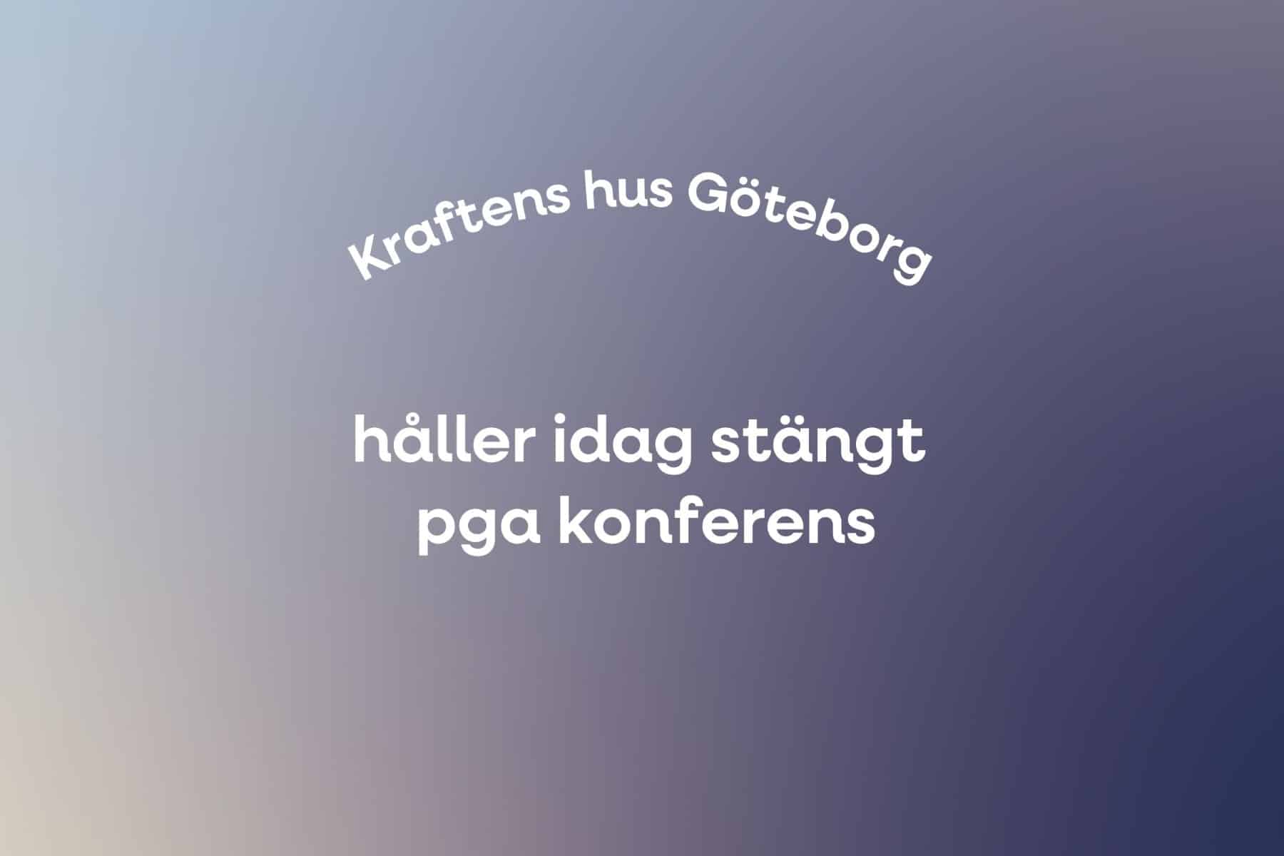 Bild för Kraftens hus håller stängt p g a konferens