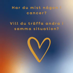 Samtalsgrupp för efterlevande som mist någon i cancer