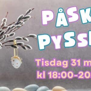 Bild för Påskpyssel – kvällsfika!