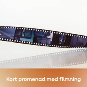 Bild för Kort promenad med filming