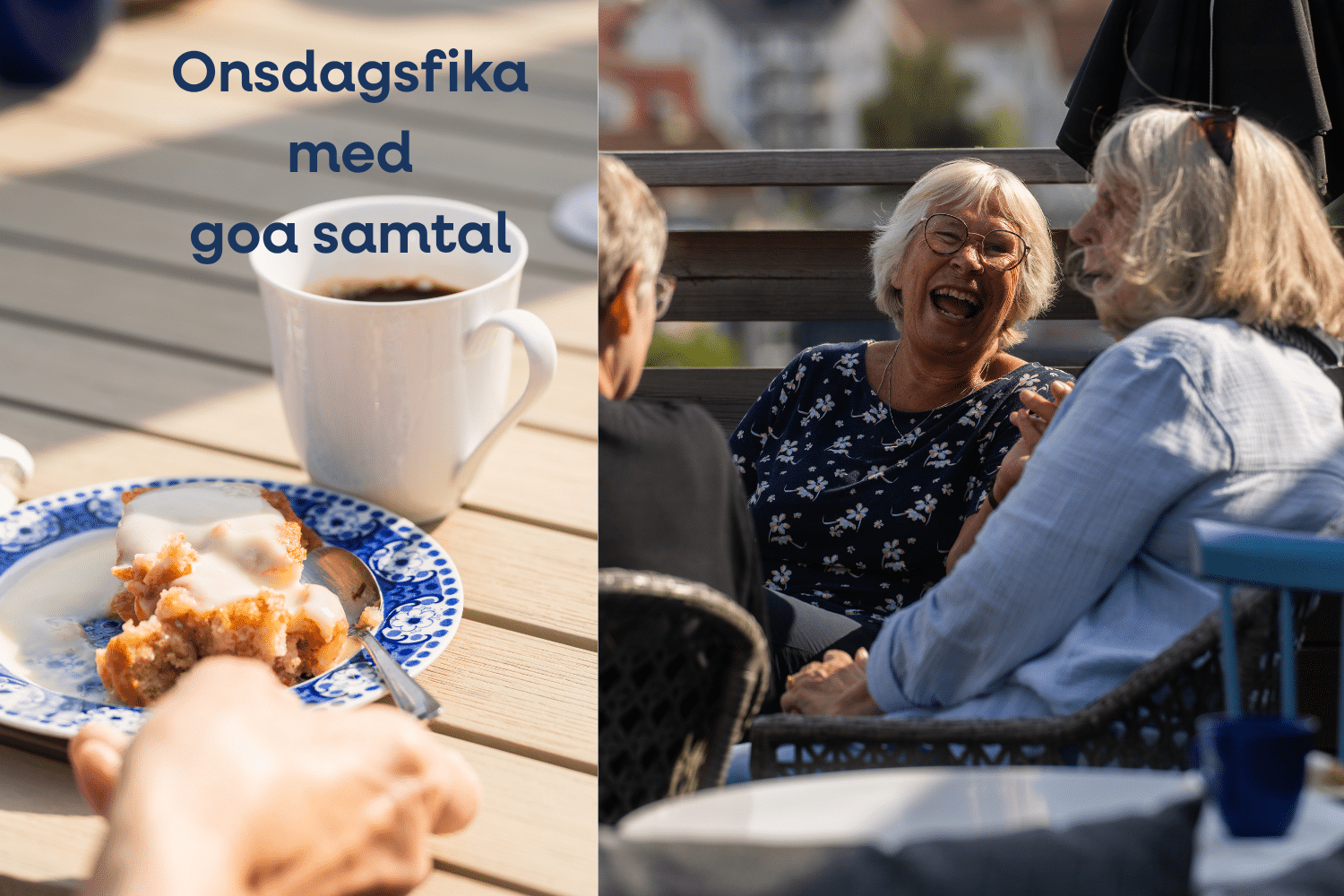 Onsdagsfika med goa samtal
