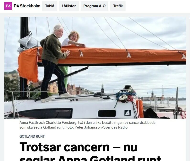 Hör SR P4 Stockholms reportage om Kraftens hus i Gotland Runt