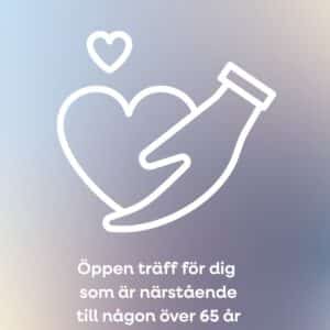 Bild för Träff för dig som är närstående och stöttar en nära som är över 65 år