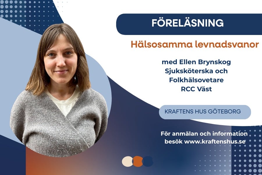 Bild för Föreläsning: Cancerprevention med Ellen Brynskog
