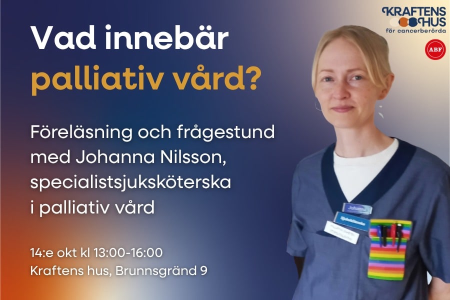 Bild för Vad innebär palliativ vård?